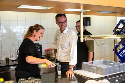 Besuch von Landeshauptmann Markus Wallner