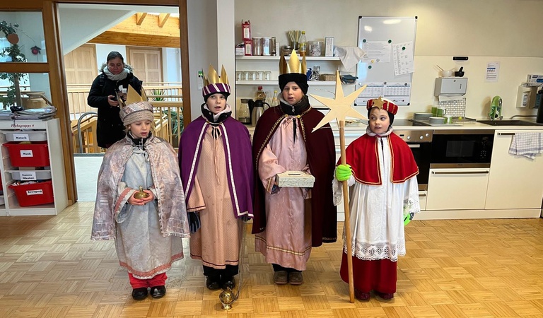 Besuch der Sternsinger