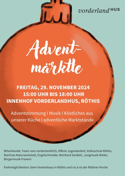 Traditionelles Adventmärktle