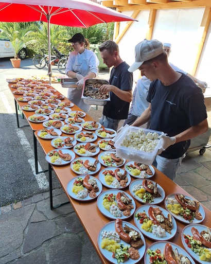 Grillfest im vorderlandHUS