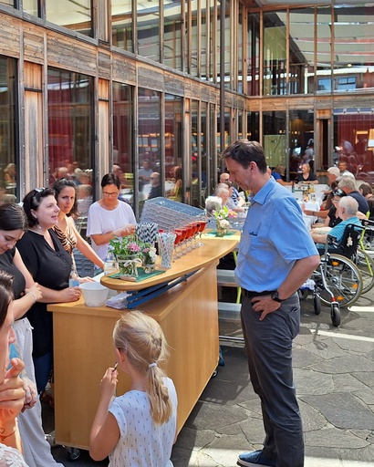 Grillfest im vorderlandHUS