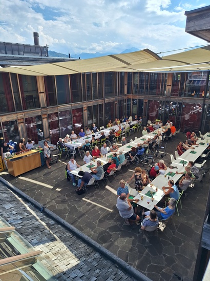 Grillfest im vorderlandHUS